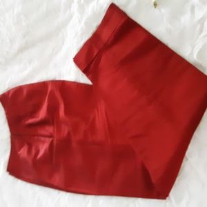 Silk slacks